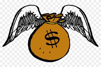 Licensed Larceny - Money Bag Flying Away