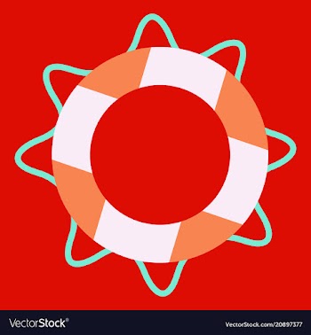 Life buoy isolated high quality detailed vector image