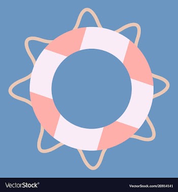 Life buoy isolated high quality detailed vector image
