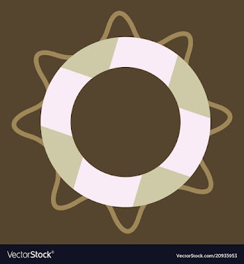 Life buoy isolated high quality detailed vector image