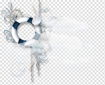Life buoy , Sea , Ocean wind flower frame transparent background PNG clipart
