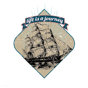 Life is a journey illustration | Free stock vector - 563004