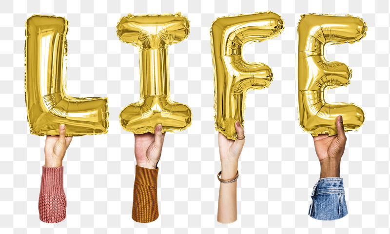 Life word png, hands holding | Free PNG - rawpixel