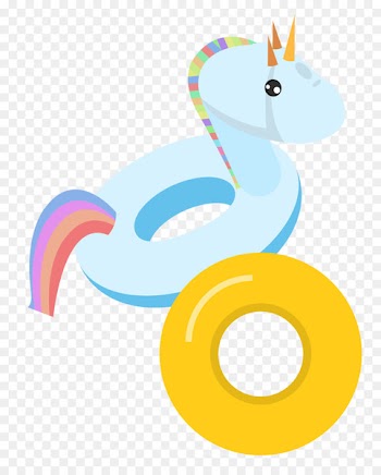 Lifebuoy Clip art - Unicorn swim ring 