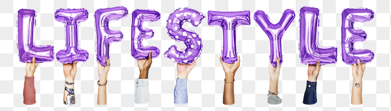 Lifestyle word png, hands holding | Free PNG - rawpixel
