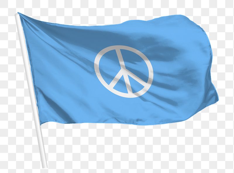 Ligh blue png flag waving, | Free PNG - rawpixel