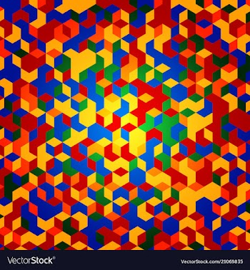 Light abstract mosaic pattern a completely new vector image