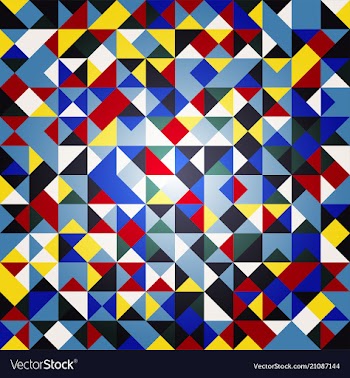 Light abstract mosaic pattern a completely new vector image