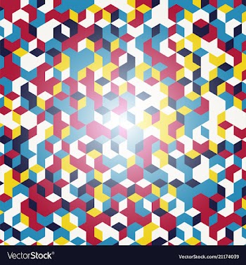 Light abstract mosaic pattern a completely new vector image