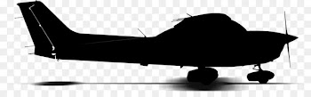 Light Aircraft, Aviation, Air Travel, Black, Airplane PNG