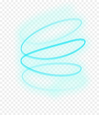 Light Aperture Curve - SCIENCE iris blue glow curve lines 