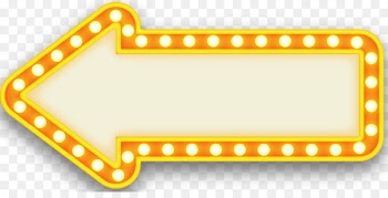 Light Arrow Neon - Orange neon arrow 