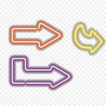 Light Arrow Neon - Vector pattern material neon lamp beads 