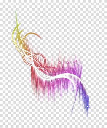 Light Aurora Designer, fantasy dynamic light effect transparent background PNG clipart
