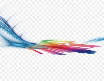 Light beam Curve Color - Color light effect 