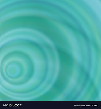 Light blue abstract concentric circle background vector image