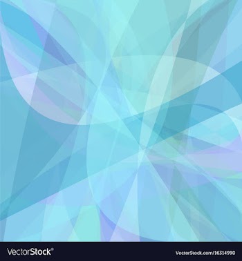 Light blue background from dynamic curves vector image
