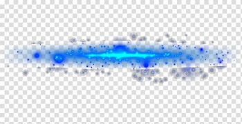 Light Blue, Decorative blue light effect transparent background PNG clipart