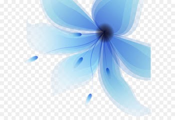 Light blue Flower - Large blue flowers 