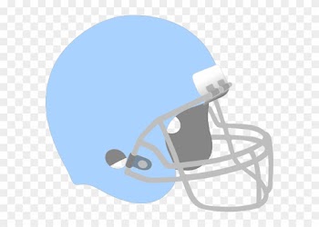 Light Blue Football Helmet Clip Art At Vector Clip - Baby Blue Football Helmet
