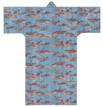 Light blue-ground Ryūkyūan robe (ryūso) | Free Photo - rawpixel
