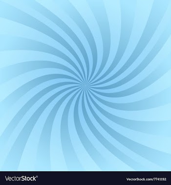 Light blue spiral pattern background vector image