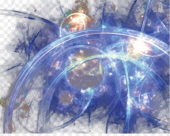 Light Blue - Vector Halo effect 