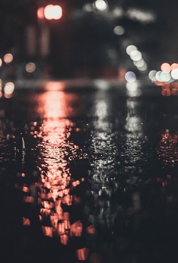light bokeh during nighttime