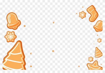Light Border Transprent Png Free Download Area - Christmas Cookie Border Png