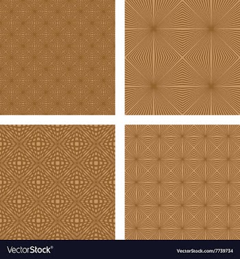 Light brown seamless pattern background set vector image