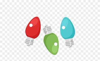 Light Bulb Clip Art For Christmas - Christmas Light Clip Art