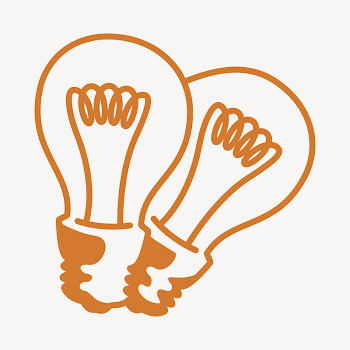 Light bulb clipart illustration psd. | Free PSD - rawpixel