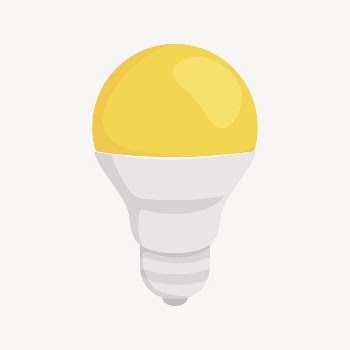 Light bulb collage element, cute | Free Vector Illustration - rawpixel