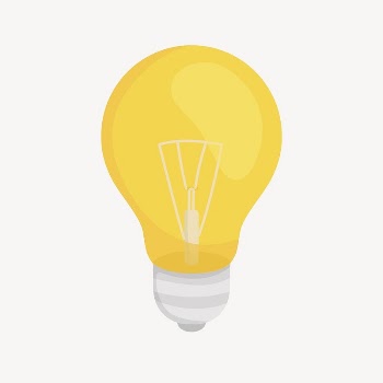 Light bulb collage element, cute | Free Vector Illustration - rawpixel