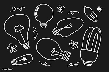 Light bulb doodle set | Free stock vector - 893368