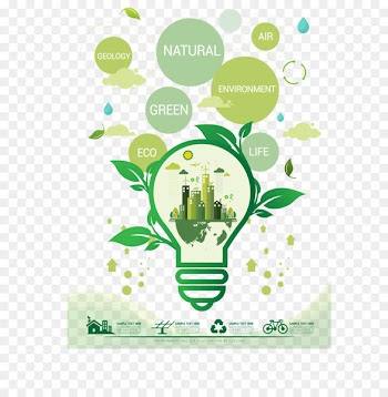 Light bulb environmental consciousness 