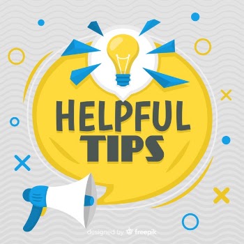 Light bulb helpful tip background Free Vector