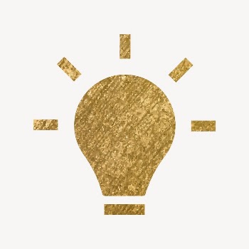 Light bulb icon, gold illustration | Free Icons - rawpixel
