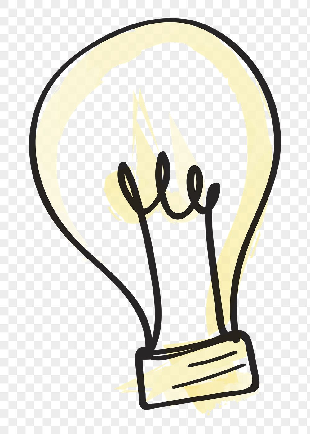 Light bulb png, new idea, | Free Icons - rawpixel