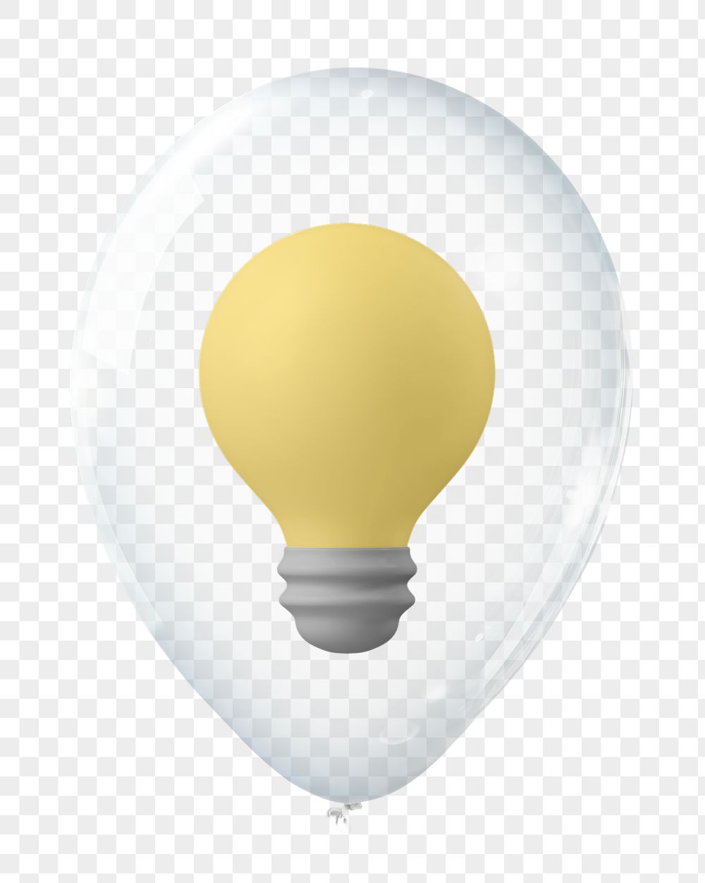 Light bulb png, object in clear | Free PNG - rawpixel