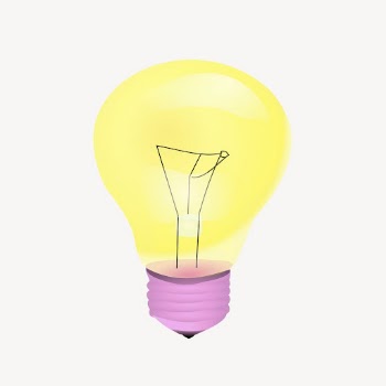 Light bulb sticker, creative thinking | Free PSD - rawpixel