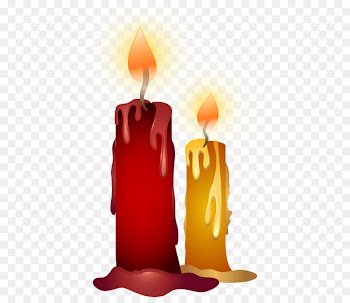 Light Candle Clip art - Vector material Halloween candle 