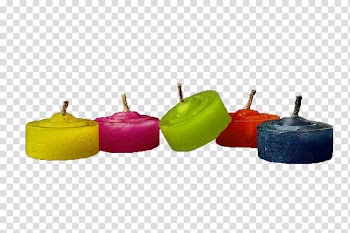 Light Candle, Color candles transparent background PNG clipart