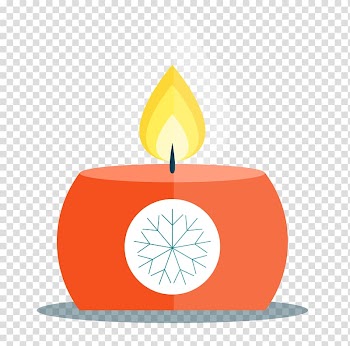 Light Candle Flame, Round candle transparent background PNG clipart