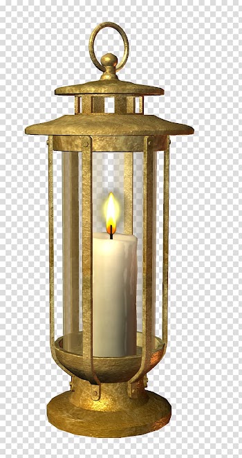 Light Candle Lantern Oil lamp, Oil lamps transparent background PNG clipart