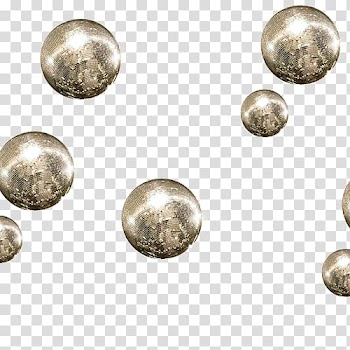 Light Christmas ornament Ball, Gold disco ball Christmas ball transparent background PNG clipart