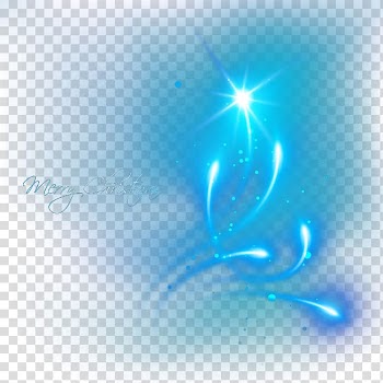 Light Christmas tree Aperture, Beautiful Christmas tree, blue Merry Christmas artwork transparent background PNG clipart