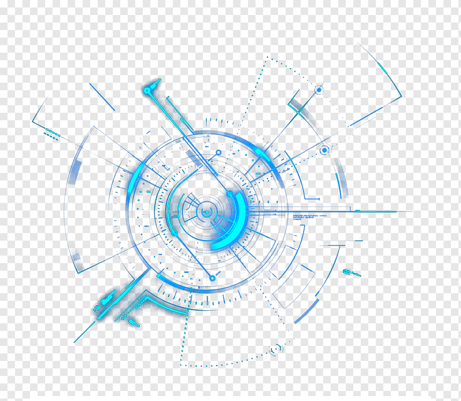 Light Circle Geometry, Science and Technology, blue mechanical, blue, angle, electronics png