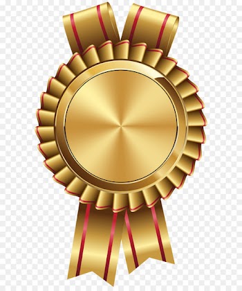 Light Circle Icon design - Seal Badge Gold and Red PNG Clip Art Image 