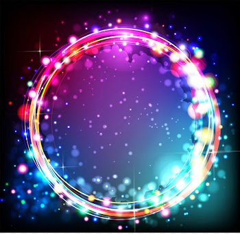 Light Circle Illustration - Bright light effect 